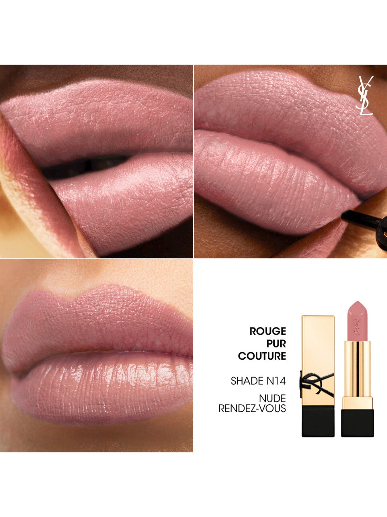 YSL Rouge Pur Couture Luxe Lip Color - Reno