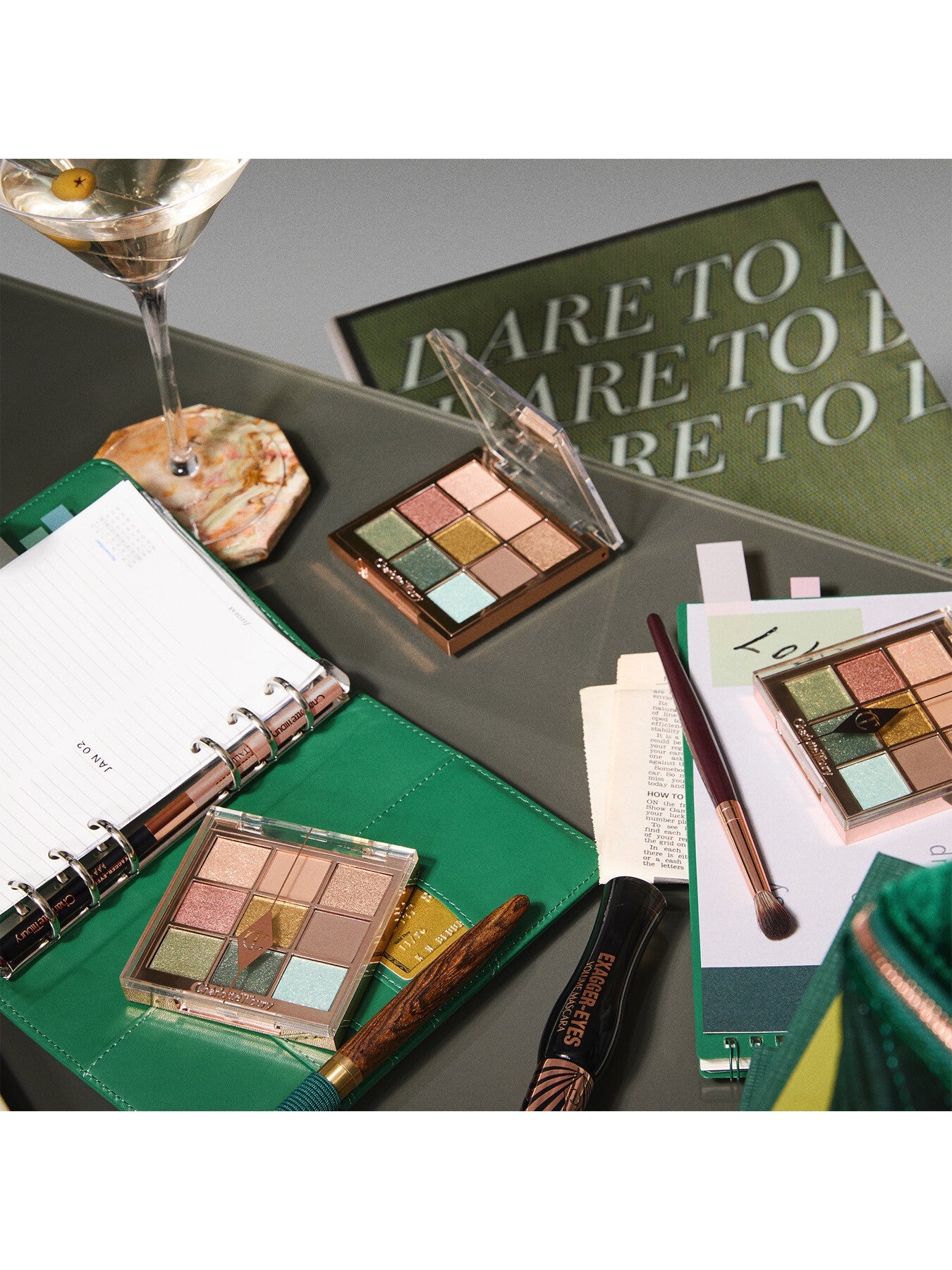 Emerald Enchantment Eyeshadow Palette by Charlotte