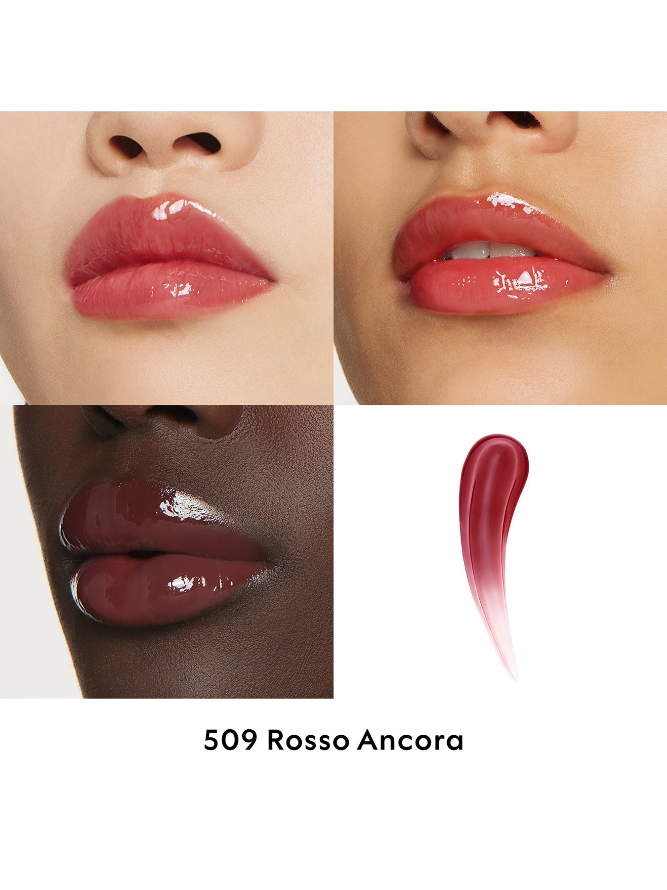 Gucci Luxe Lip Shine - 08 Rosso Ancora