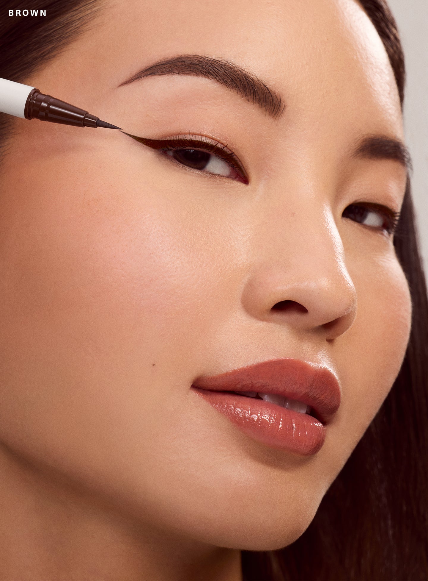 Perfection Matte Liquid Eyeliner - Rich Brown