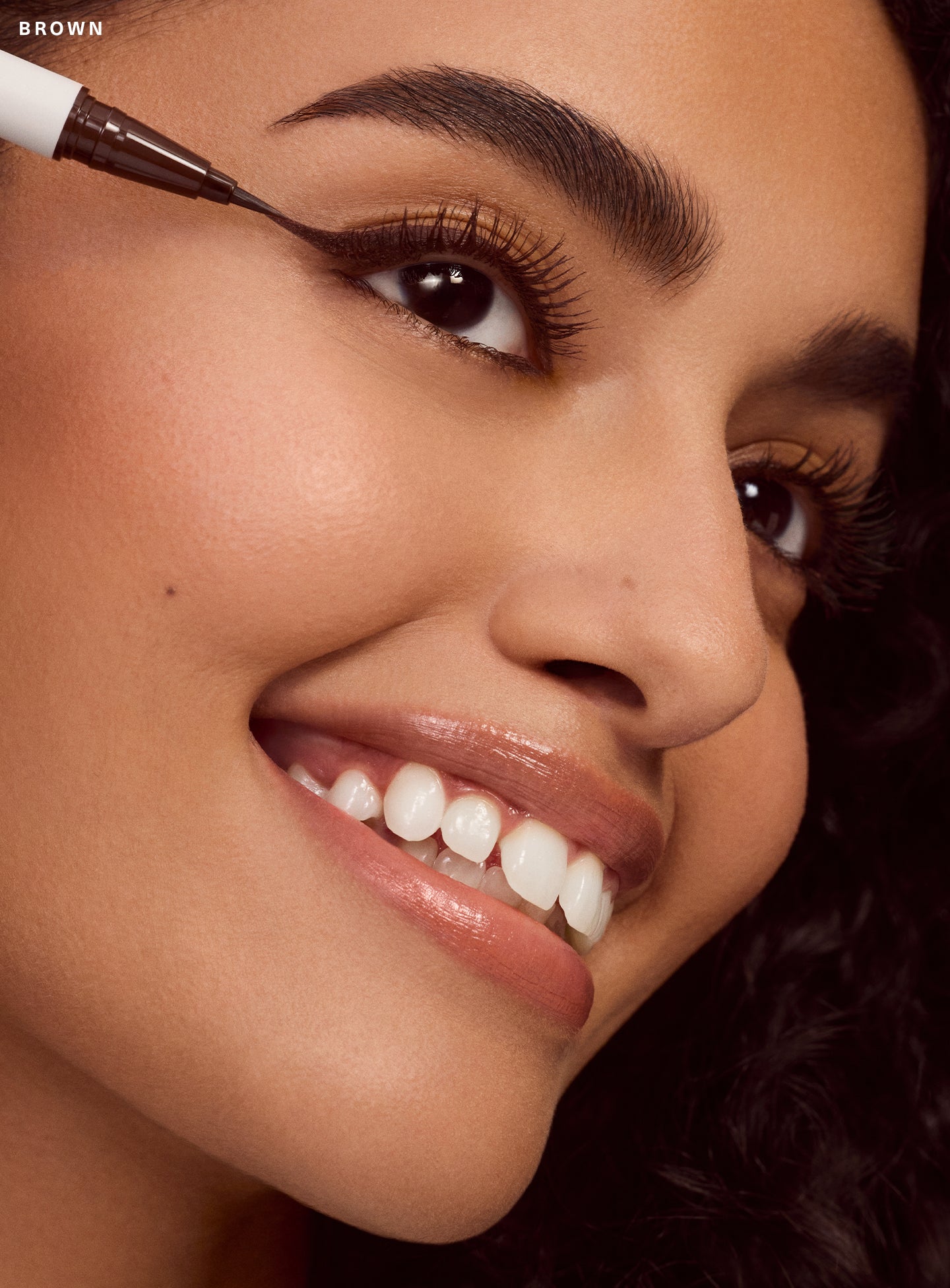 Perfection Matte Liquid Eyeliner - Rich Brown
