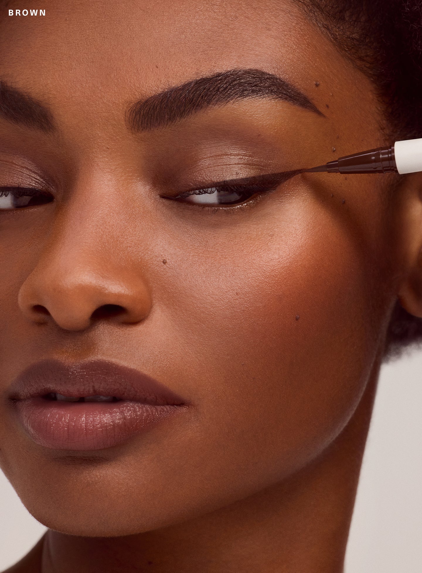 Perfection Matte Liquid Eyeliner - Rich Brown