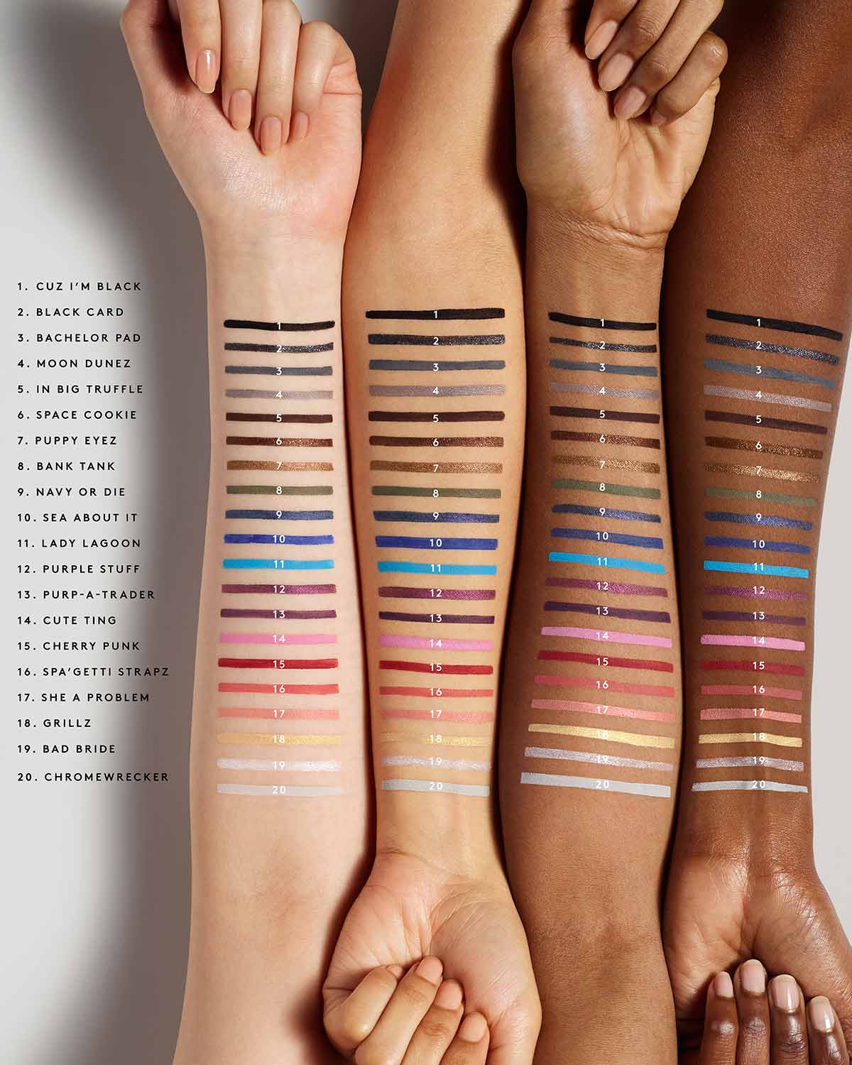 Flypencil Long-Wear Eyeliner – Lady Lagoon