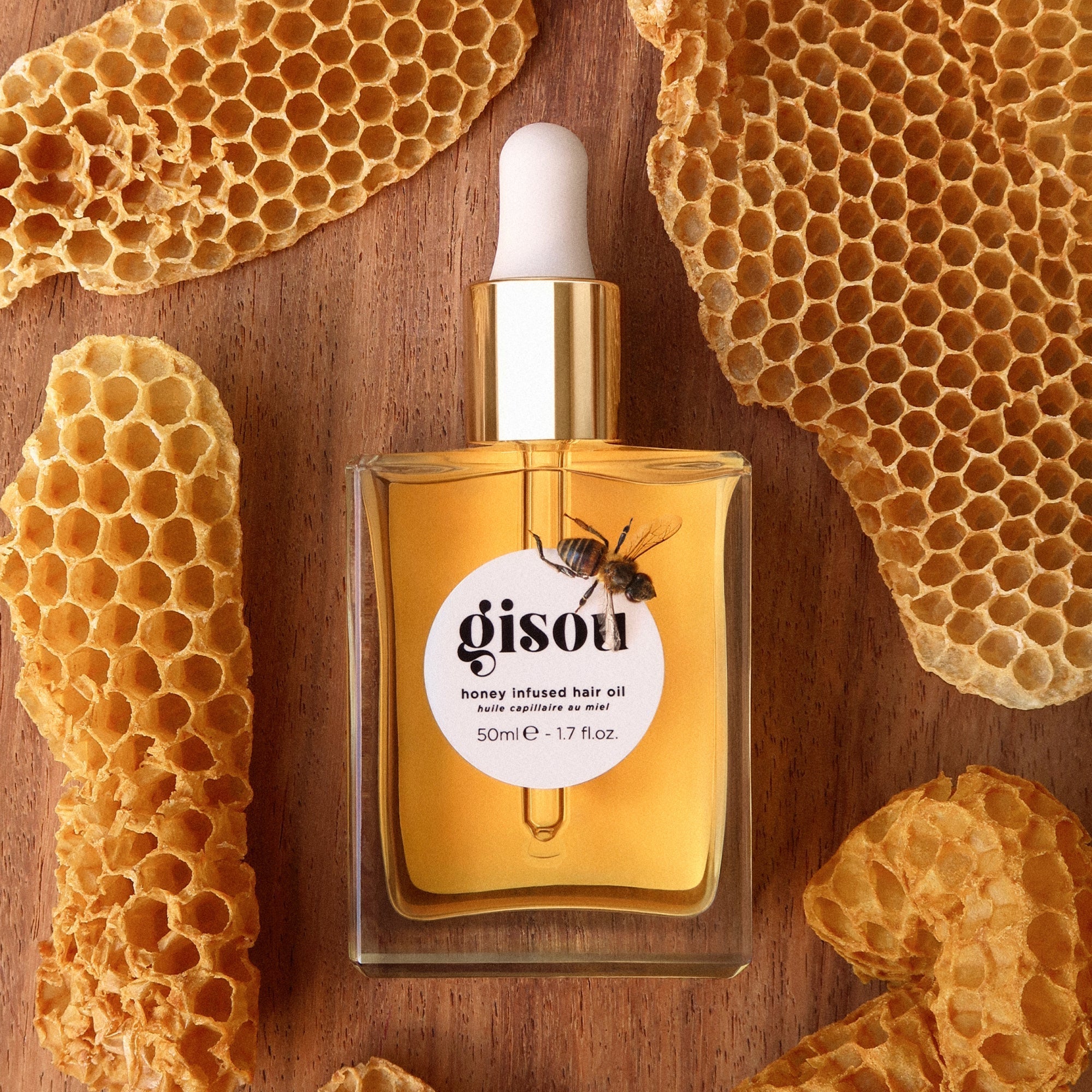 Honey-Infused Hair Elixir
