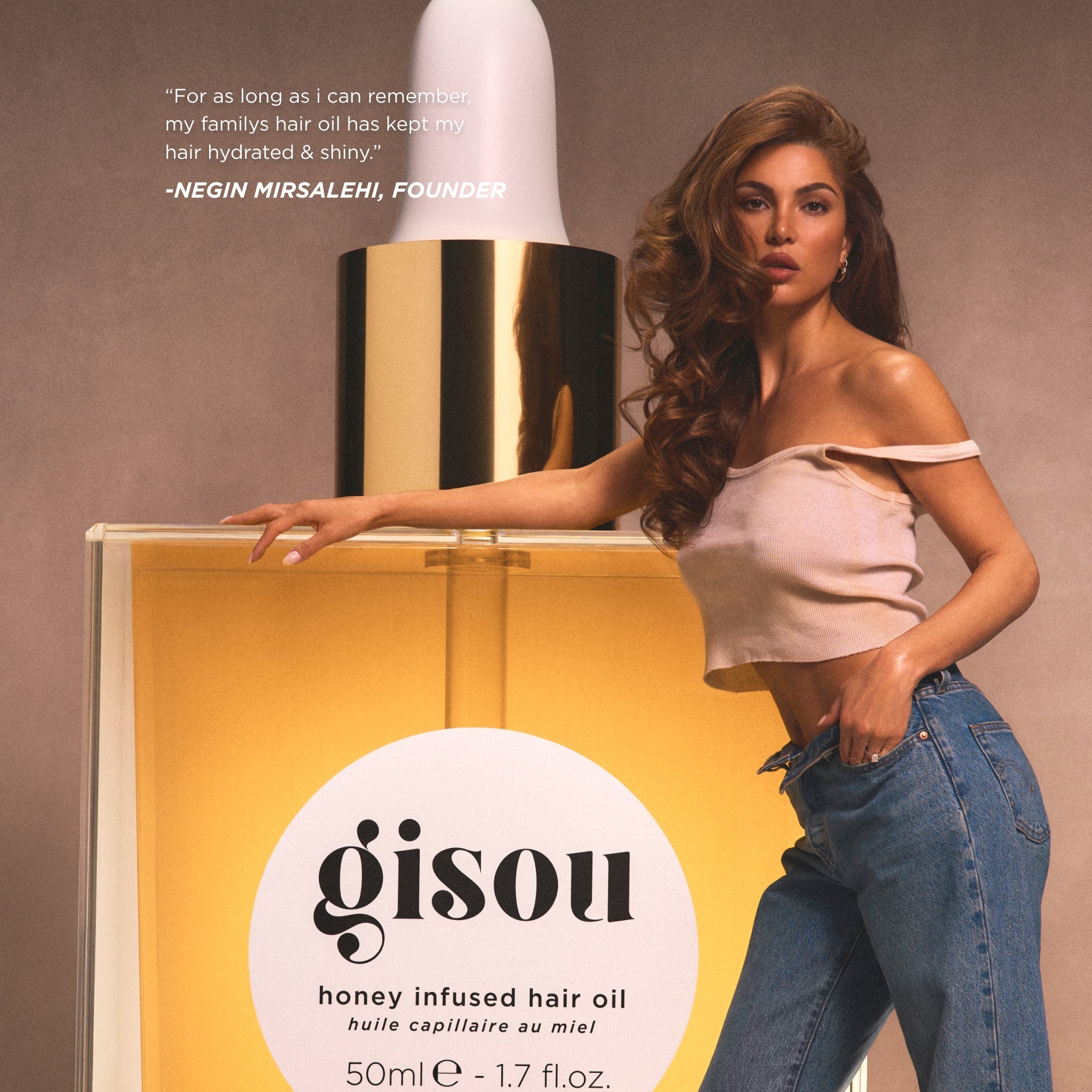 Honey-Infused Hair Elixir