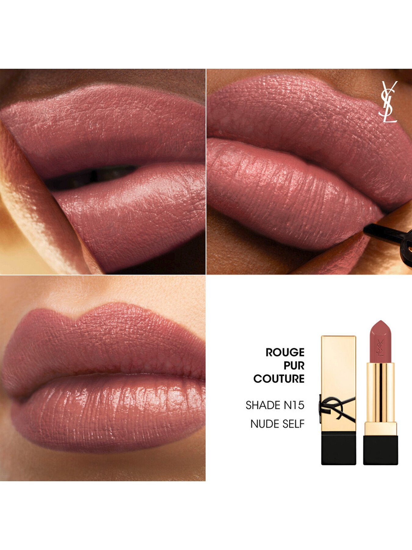 YSL Rouge Pur Couture Luxe Lip Color - Reno