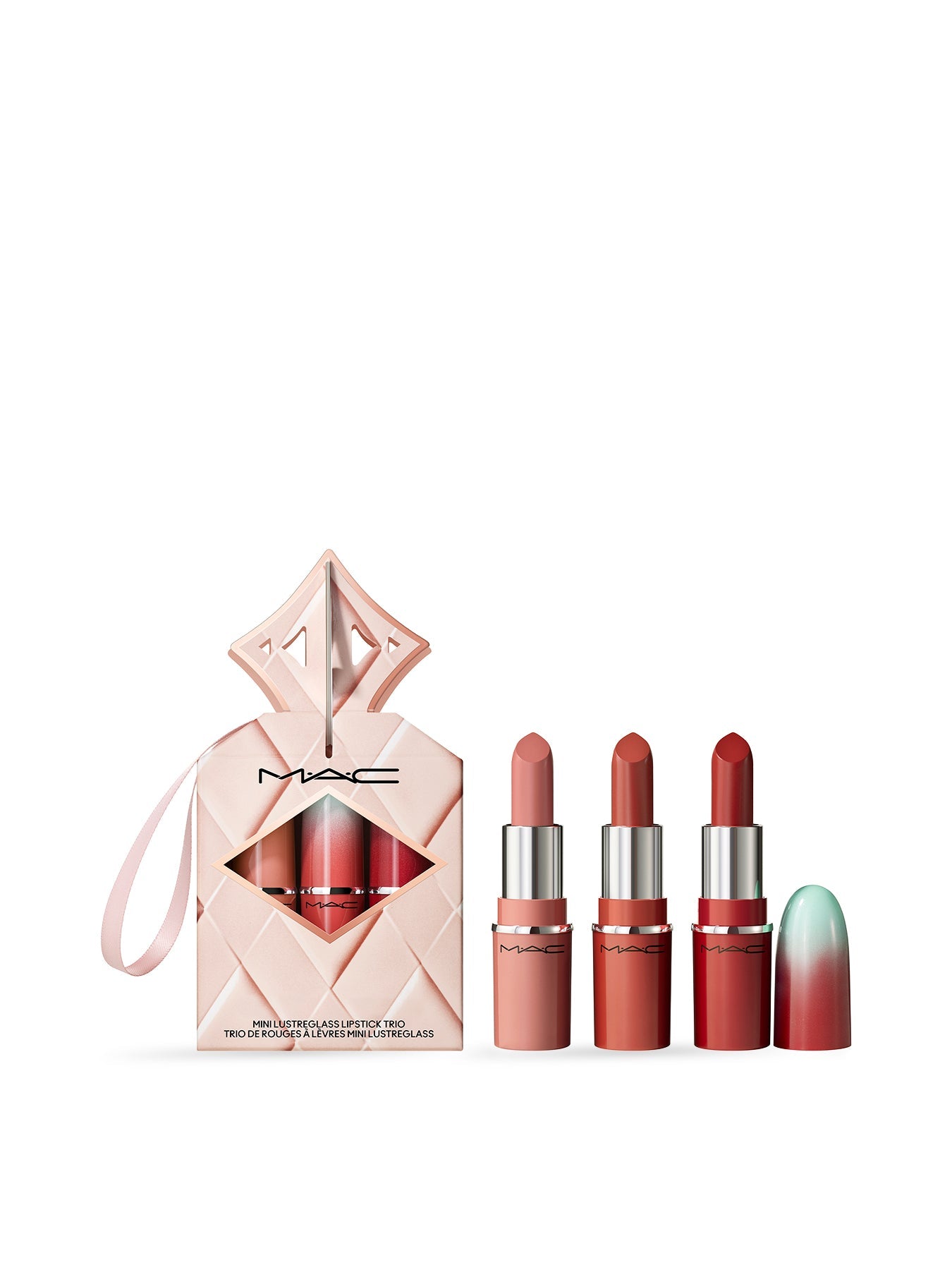 Lustreglass Luxe Lip Trio - Wildest Gleams