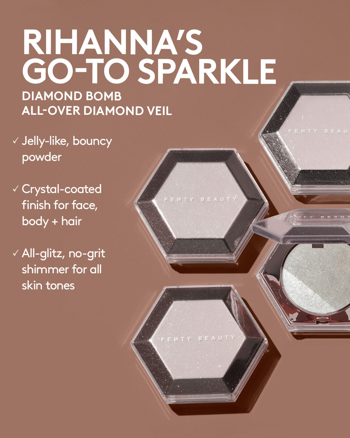 Diamond Veil Bomb - Rose Ice