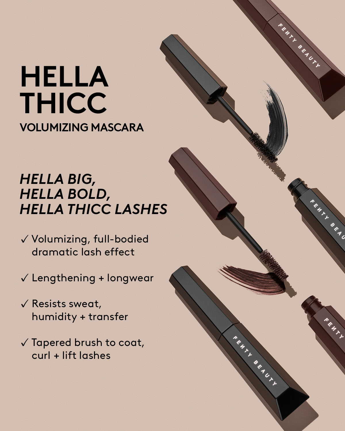 Hella Thicc Volumizing Mascara – Pure Elegance