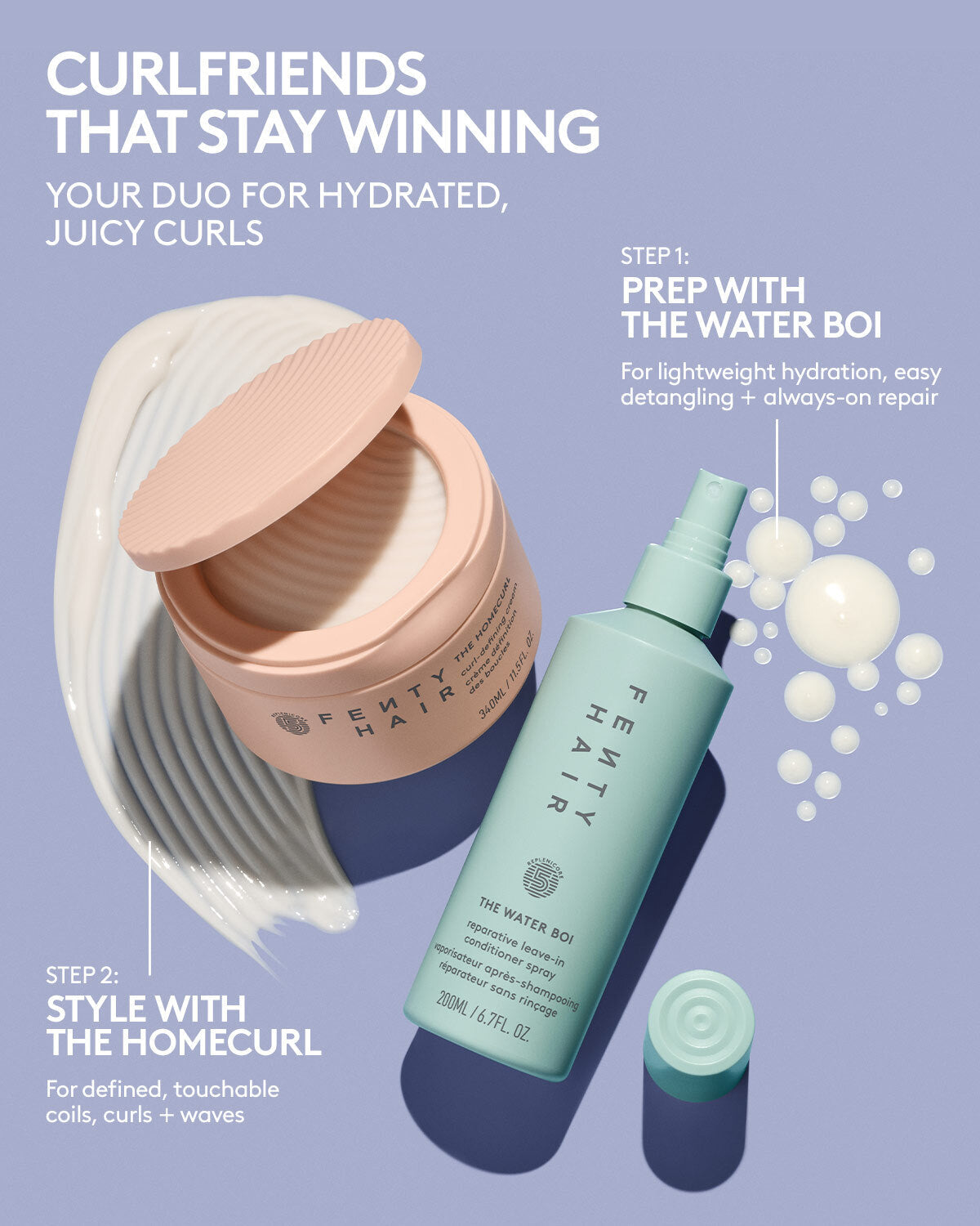 Elegant Leave-In Conditioning Spray for Effortless Detangling and Repair