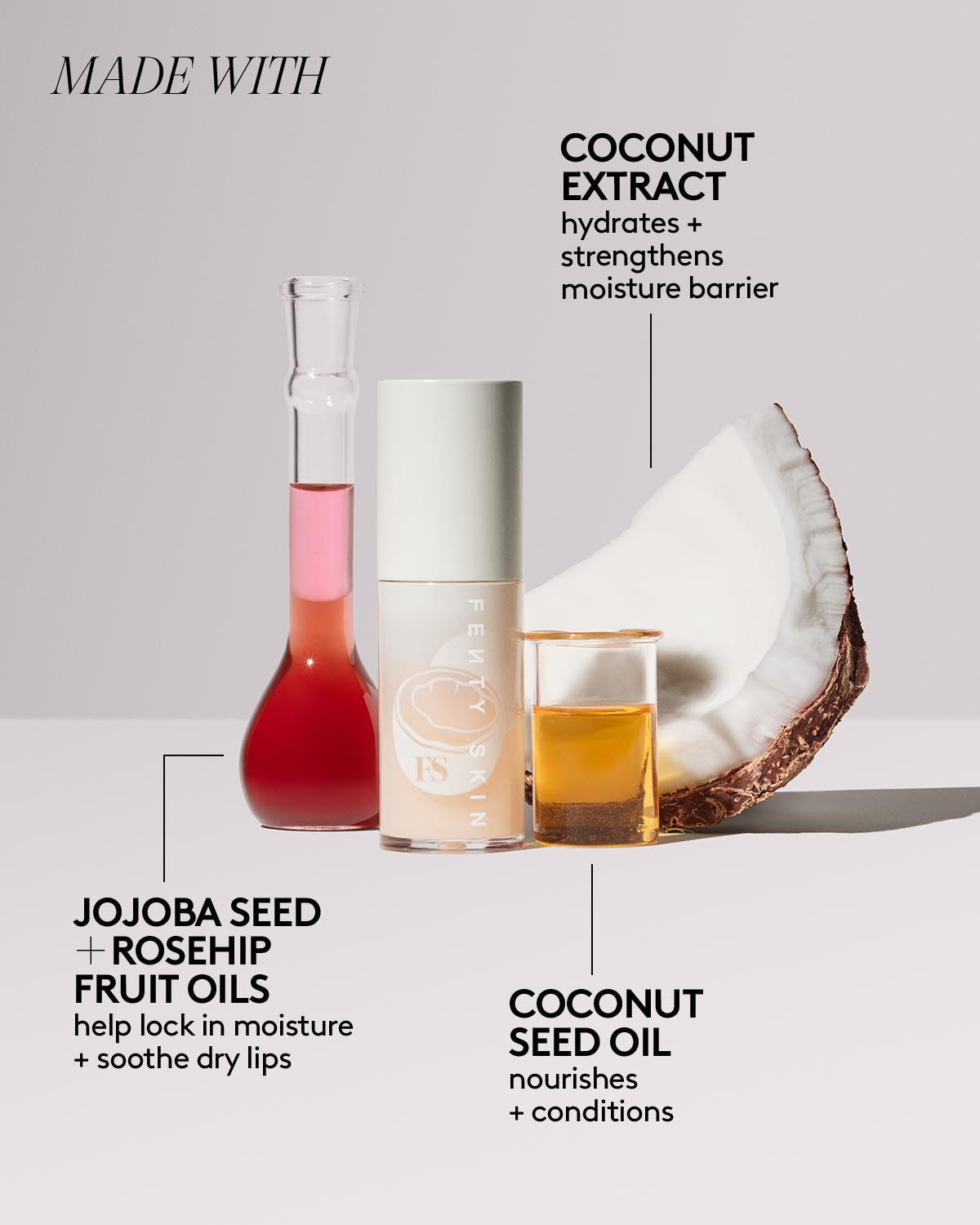 Coco Luxe Lip Elixir: Hydrate & Strengthen