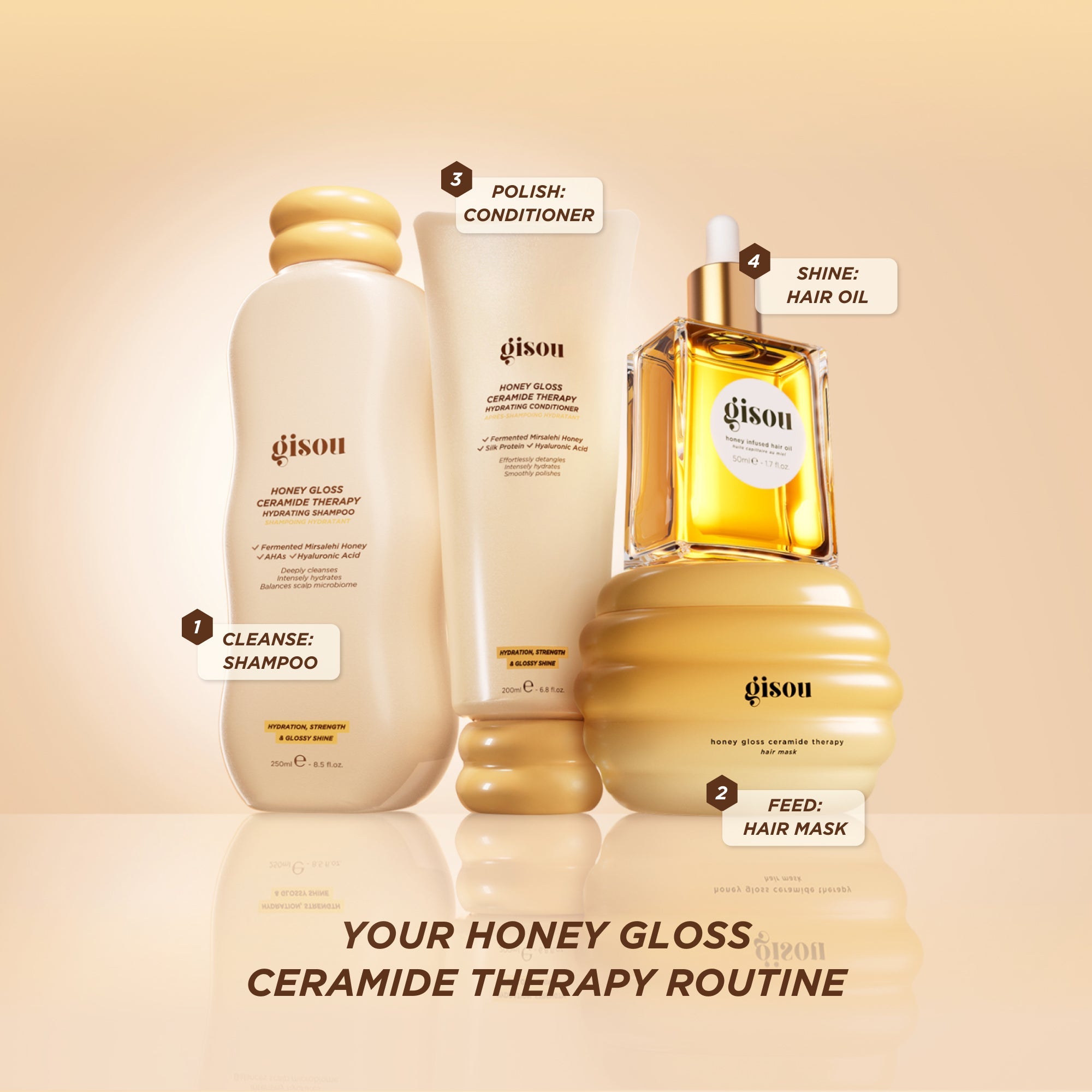 Honey-Infused Hair Elixir